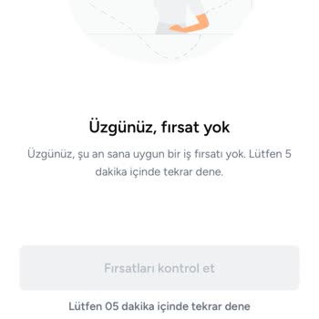 Armut Müşterilere Teklif Veremiyorum
