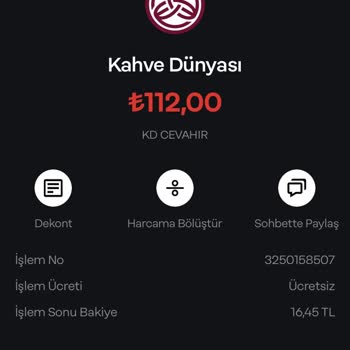 Kahve Dünyası İki Kez Paramı Çekti