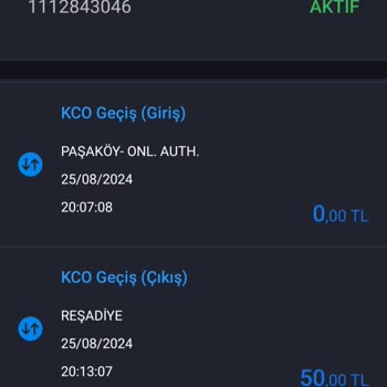 Mercedes-Benz Kullanmadığım Yoldan Plakama Kco Geçiş Ücreti Alınması.