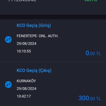 Mercedes-Benz Kullanmadığım Yoldan Plakama Kco Geçiş Ücreti Alınması.