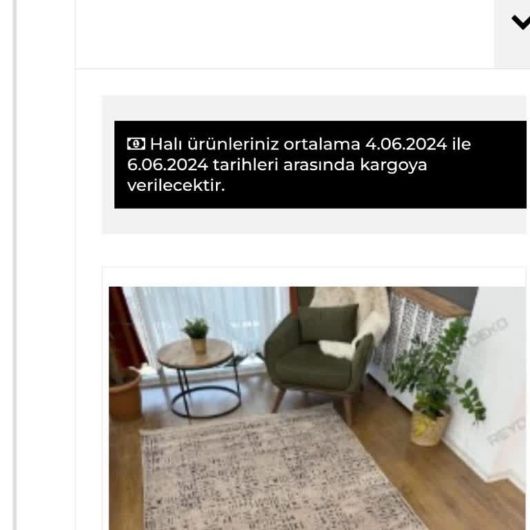 Reydeko Halı Reydeko Sipariş Gelmemesi Ulaşılamama