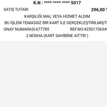 Popeyes Çift Ödeme Ve Hatalı İşlem Şikayet