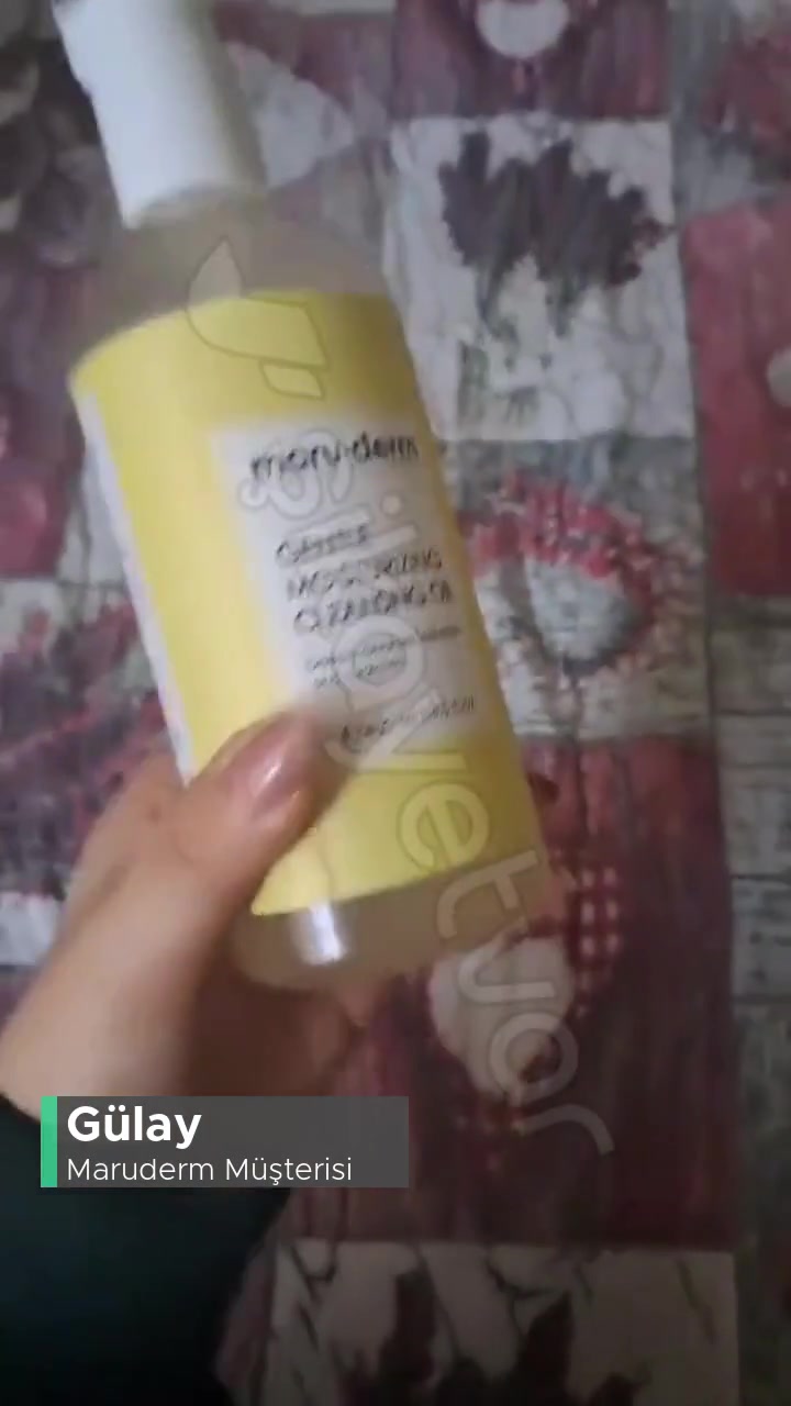 Maruderm Yağ Bazlı Yıkama Jeli videonun kapak resmi