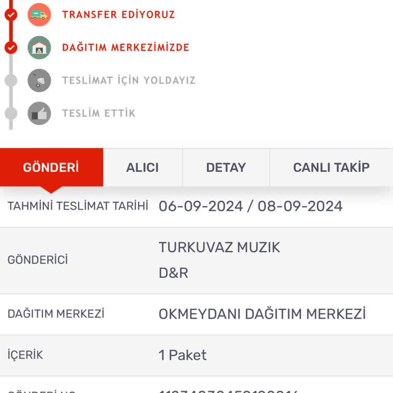 Kargom Sende Firmasına Denk Gelmek