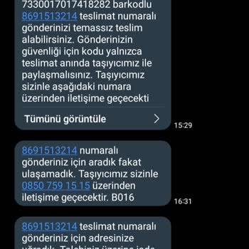 Trendyol Express Zorla Ürünü İade Ettirdi