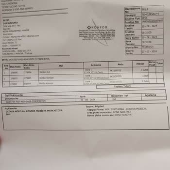 Çetmen Mobilya Hatalı Ayıplı Ürün Eksik Hizmet