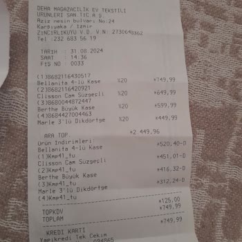 Madame Coco Ambalajlı Ürün Eksik Çıktı Kimse Umursamıyor