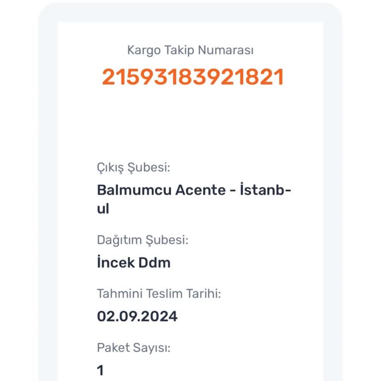 Sürat Kargo Adresime Teslim Edilmeyen