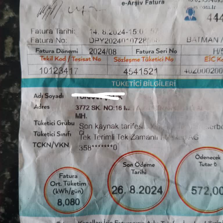 Dicle Elektrik Dağıtım Elektriğim 2 Gündür Yok. Dışarıdaki Panodan Şalter Atmış.