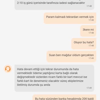 Trendyol Yemek Trendyol Sipariş Sorunu İade Geç Yatması