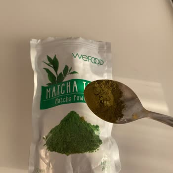 Wefood Rengi Farklı Uts Kayıtsız Matcha Tozu