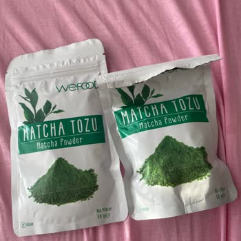 Wefood Rengi Farklı Uts Kayıtsız Matcha Tozu