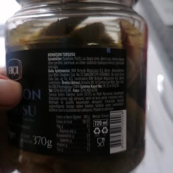 BİM Kornişon Turşu Acı