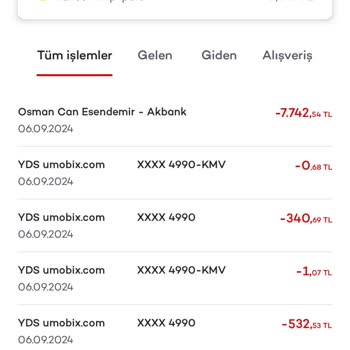 uMobix Ücret İadesi İstiyorum
