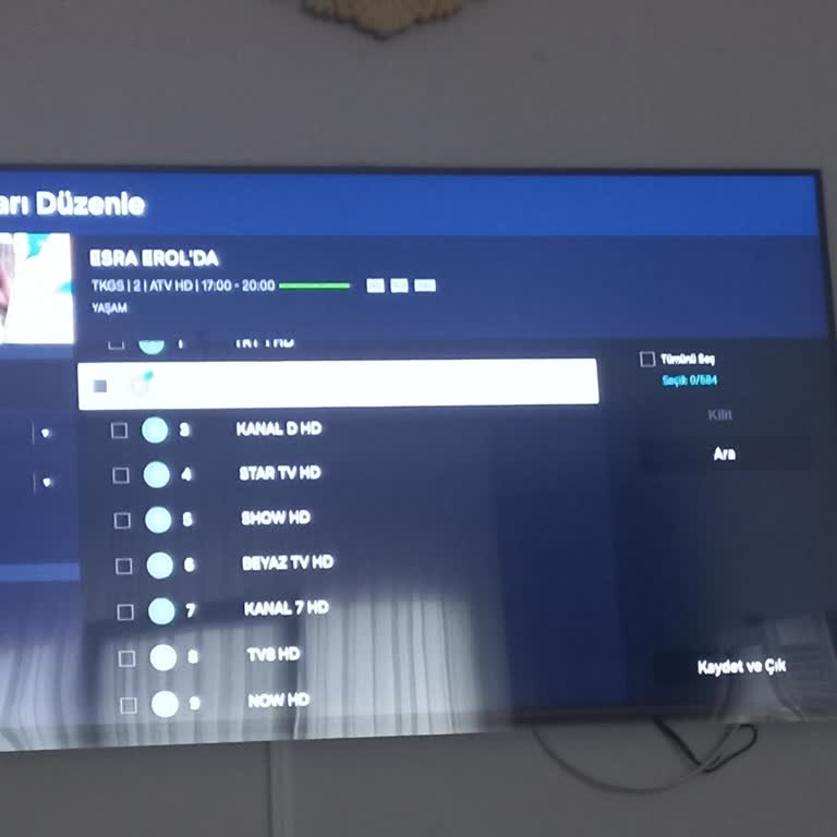 Samsung Kanal Taşımıyor Kanallar Düzenlenmiyor