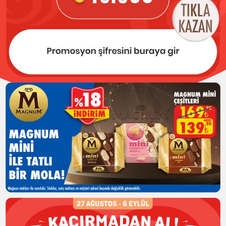 Algida Dondurmanın Sapı Elimde Kaldı