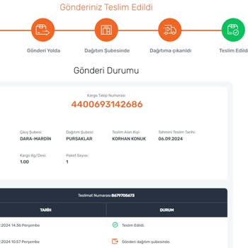 Aras Kargo Şikayet Gönderi Teslim Alınmadı