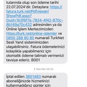 TurkNet İptal İşleminde Avukat Masrafı Çıkarıyor