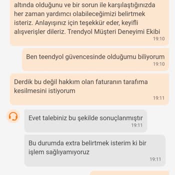 KDV Sini Ödediğim Ürünün Faturası Gelmiyor, Trendyol Sorunu Çözmüyor