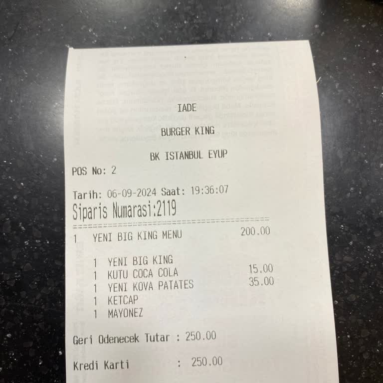 Tab Gıda 15 TL Cola Ekstra Ücret Alındı