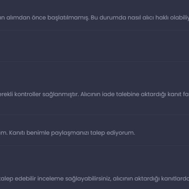 İtemSatış Yönetim Ekibinin Kural İhlali Yaparak Satıcıyı Mağdur Etmesi