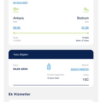 AJet 7.718 TL Ücret Ödedim Biletim Yandı İade İstiyorum