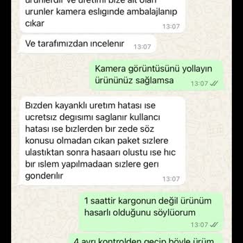 Kıyafet Sepeti Şikayet Durum Değerlendirme