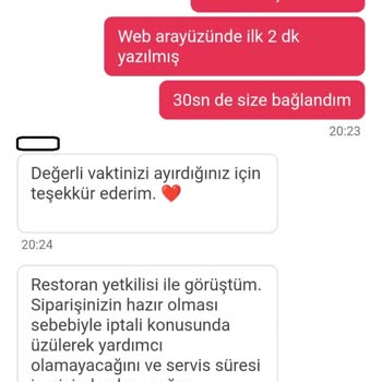 Yavaş Yemeksepeti Desteği İle Kuponsuz Kazıklanmalar