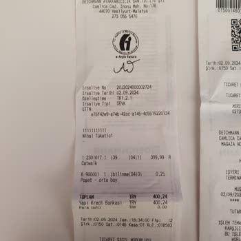 Deichmann Farklı Şehirden Alışveriş Yapınca İade Edememe Mağduriyeti