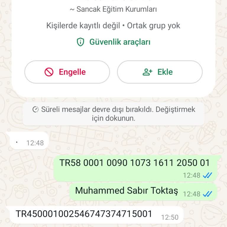 Sancak Eğitim Öğretim Vakfı (Burs) Sancak Eğitim Öğretim Vakfı Burs