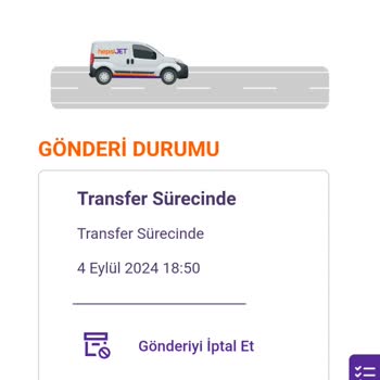 hepsiJET Kargo Teslimatında Yaşanan Gecikme Ve İletişim Sorunları