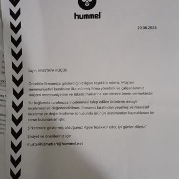 Hummel Ayakkabı Kalitesi Ve Müşteri Hizmetleri Hayal Kırıklığı