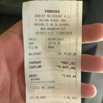 Pandora Mücevher Pandora Beni Mağdur Etti