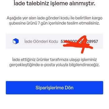 İdefix'ten Aldığım Katlanır Masa İade Sorunu