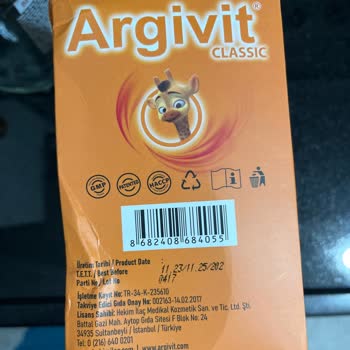 Argivit Şurup Köpürme Şikayeti