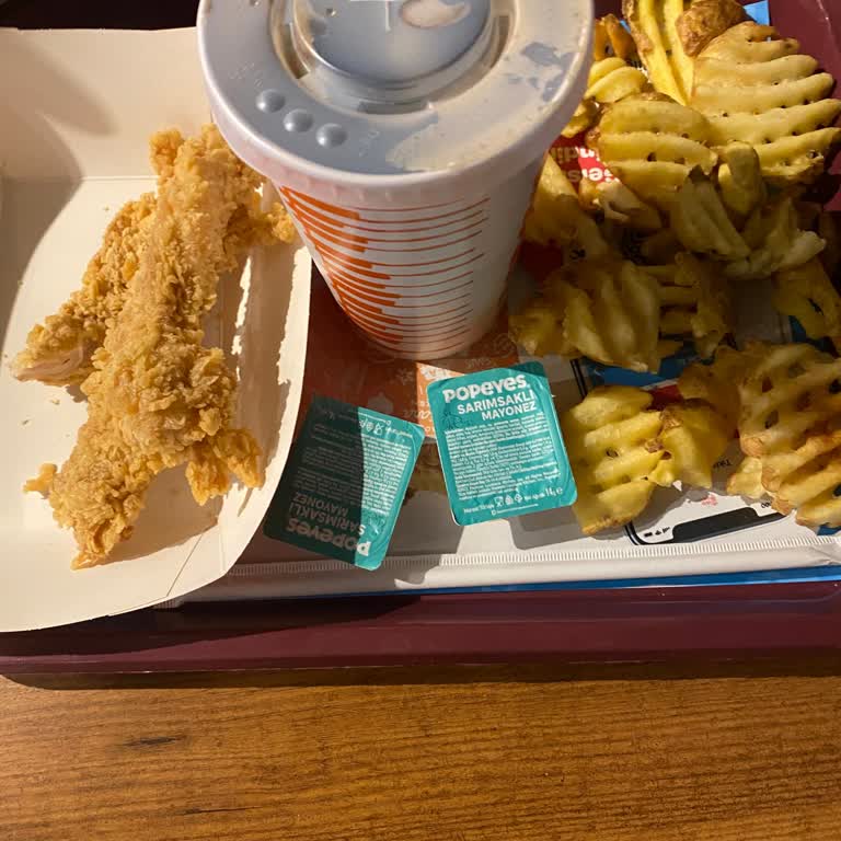 Popeyes Bursa Oksijen Tesisleri'nde Yaşanan Yemek Sorunu