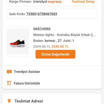 Trendyol Skechers Müşteriyi Mağdur Ediyor