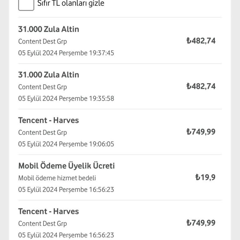 Zula Oyun Vodafone Müşteri Hizmetler Yardımcı Olmadılar
