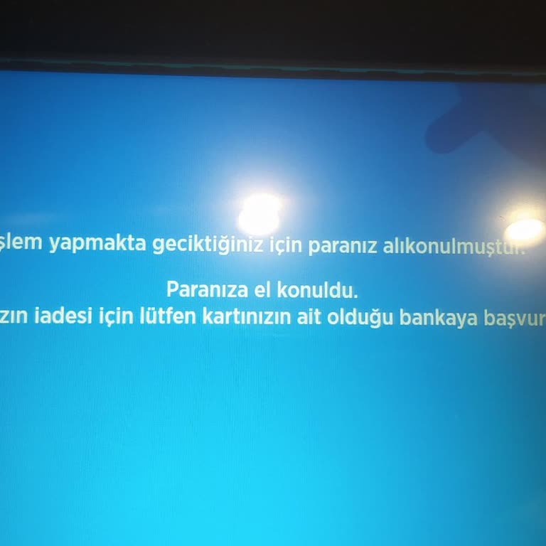 Denizbank ATM Para Yatırma Sıkıntısı