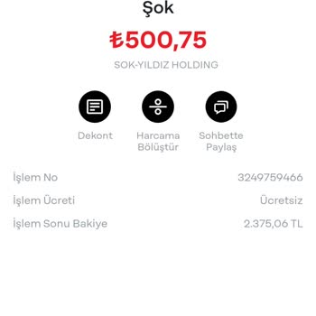 Şok Marketler Sipariş Onayı Olmadan Para Çekilmesi Sorunu