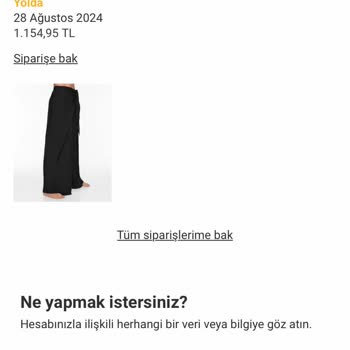 Oysho Teslim Edilmeyen Ürün