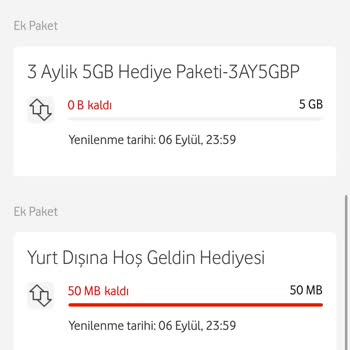 Red'li 40Gb Tarifesinde İnternet Hızla Tükeniyor ve Ekstra Ücretler Yansıyor