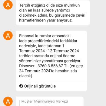 Temu Paramı İade Etmedi