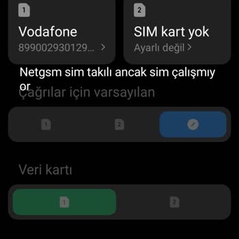 Netgsm Sim Kart Sorunu