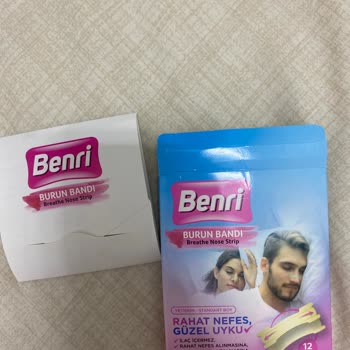 Benri Burun Bandı Nefes Alabilmek İçin