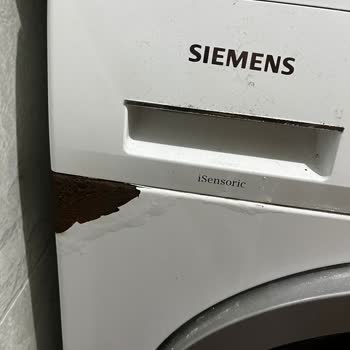 Siemens Ev Aletleri IQ500 Çamaşır Makinesinde Boya Kabarması Ve Paslanma Sorunu!