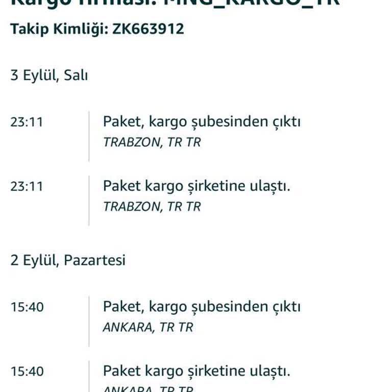 MNG Kargo Trabzon'dan Giresun'a 3 Günde Gelemeyen Kargo!