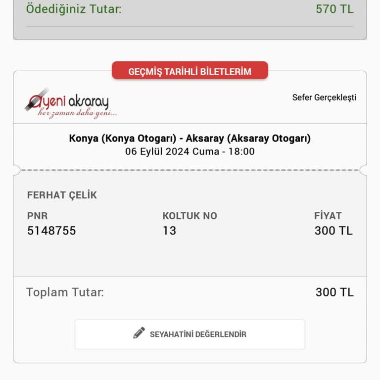 Yeni Aksaray Otobüs Firması Mağdur Edilen Yolcular