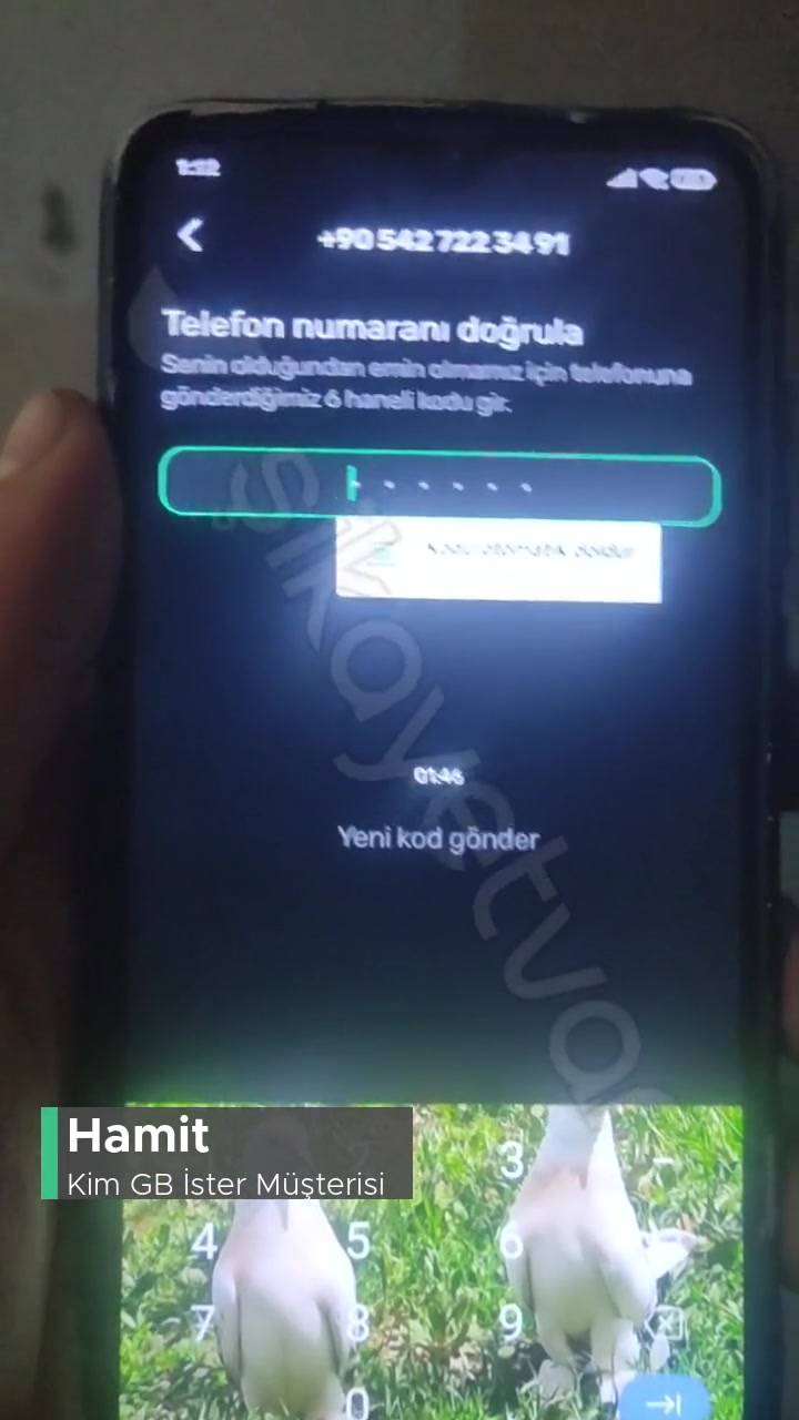 Kim GB İster Kod Gelmiyor Bana videonun kapak resmi