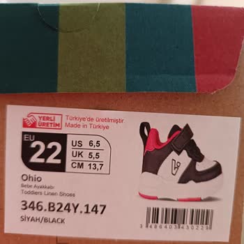 Vicco Çocuk Ayakkabısı Pişmanlık